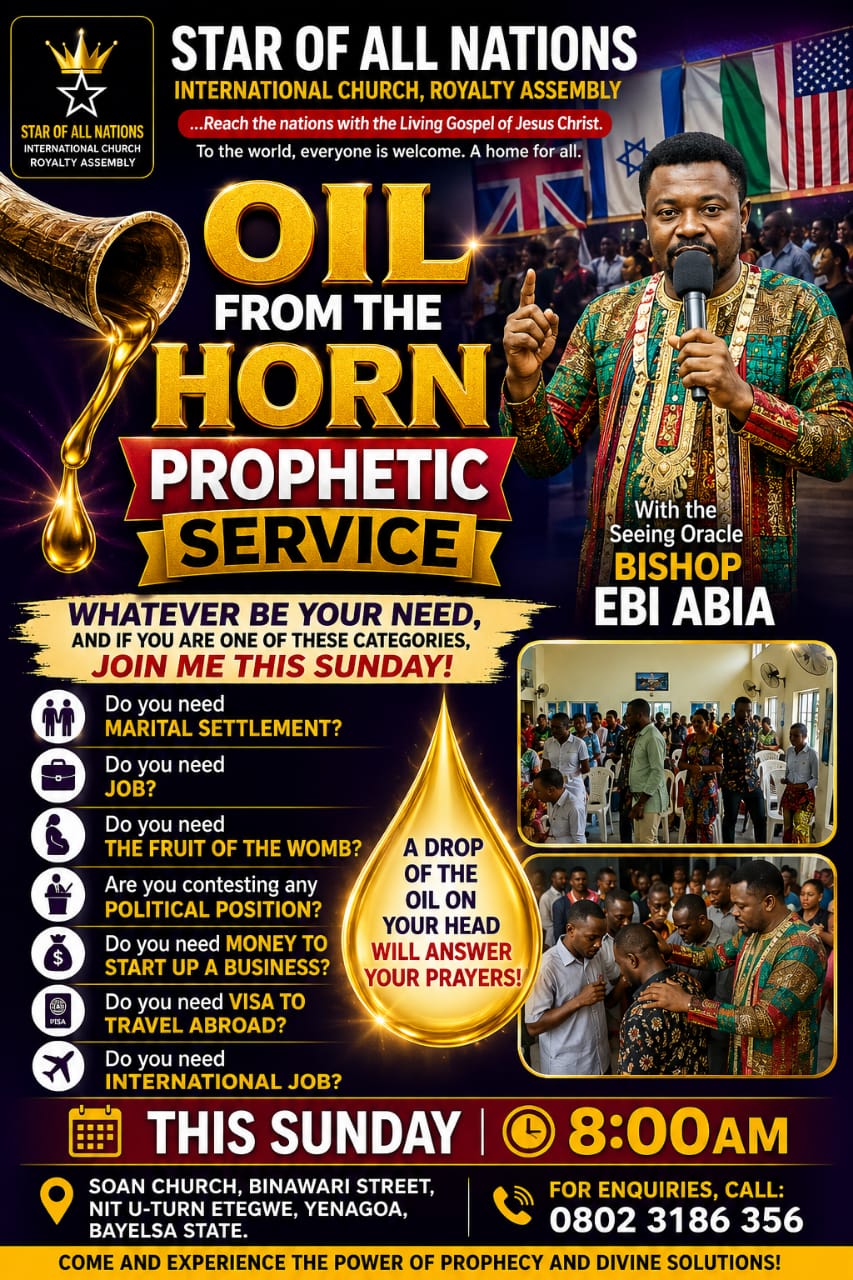 Oil from the Horn prophetic service